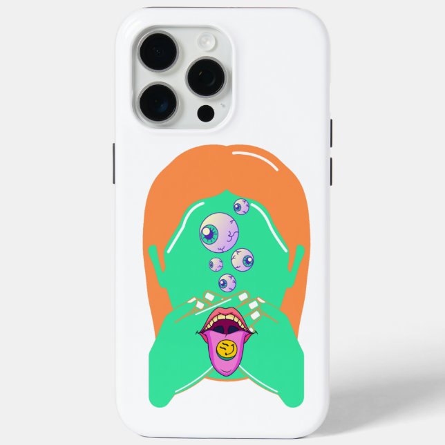 monster face Case-Mate iPhone case (Back)