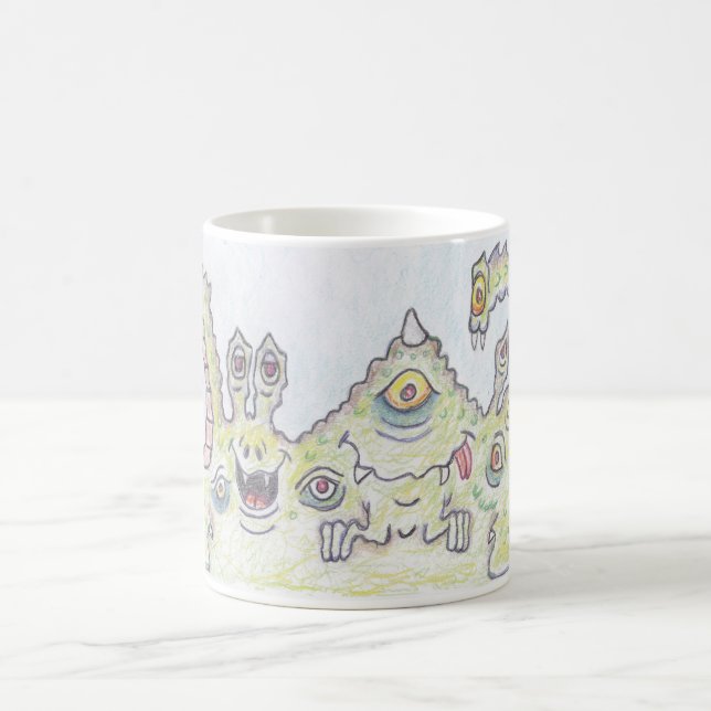 MONSTER FAMILY COFFEE MUG (Center)