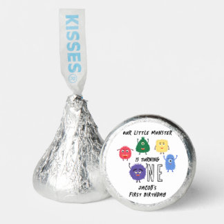 Monster First Birthday Party Hershey®'s Kisses®