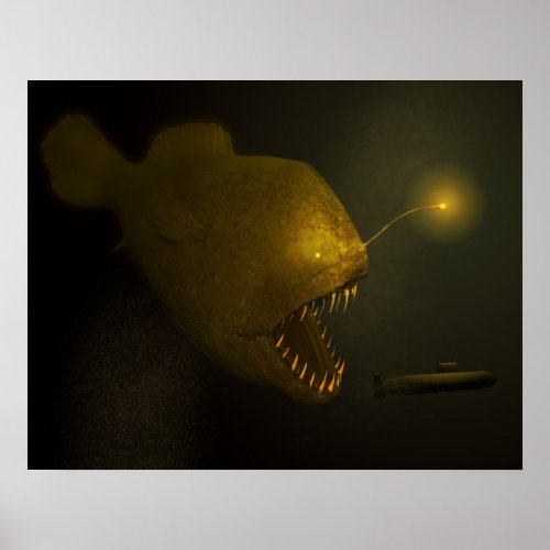 Monster Fish Poster