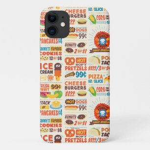 Monster Foodies Pattern iPhone 11 Case