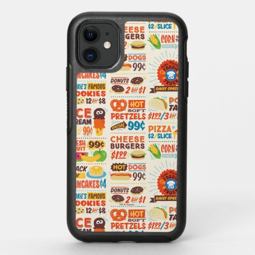 Monster Foodies Pattern OtterBox Symmetry iPhone 11 Case