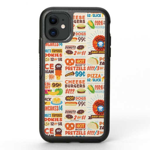 Monster Foodies Pattern OtterBox Symmetry iPhone 11 Case