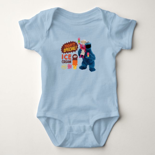 Monster Foodies | Today's Special Baby Bodysuit (Front)
