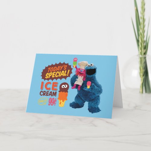 Monster Foodies  Todays Special Card