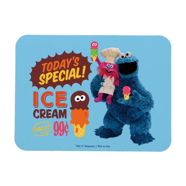 Monster Foodies | Today's Special Magnet (Horizontal)