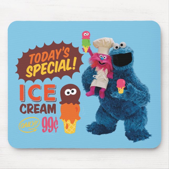 Monster Foodies | Today's Special Mouse Pad (Front)