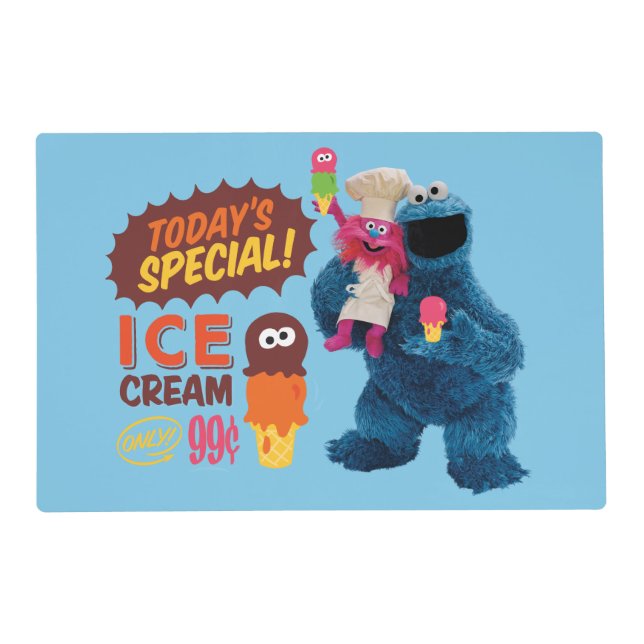 Monster Foodies | Today's Special Placemat (Front)