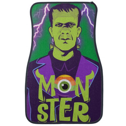 Monster Frankenstein   Car Floor Mat
