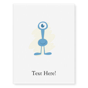 Monster Friend Temporary Tattoos