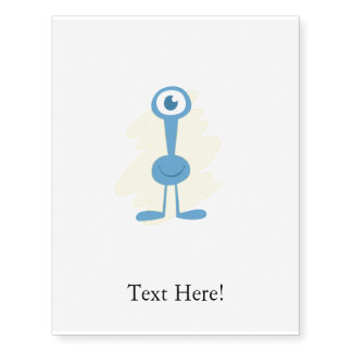 Monster Friend Temporary Tattoos