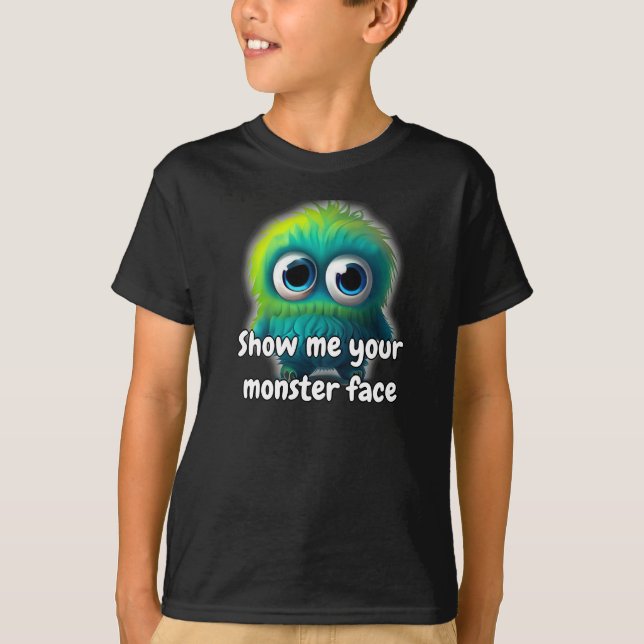Monster Fun Cool Unique Best Stylish Kid T-Shirt (Front)