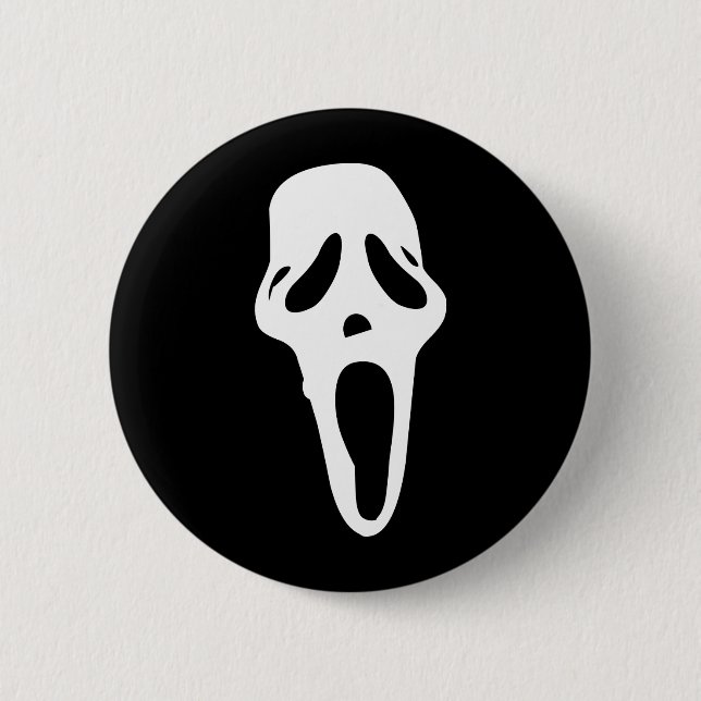 Monster - Ghost Pinback Button (Front)