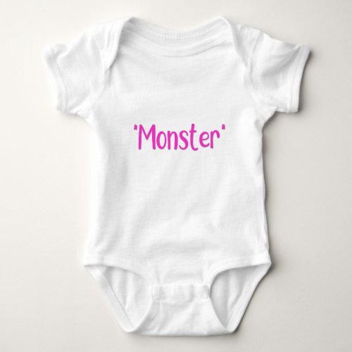 Monster Girl Baby Bodysuit