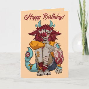 Monster girl VTuber Card