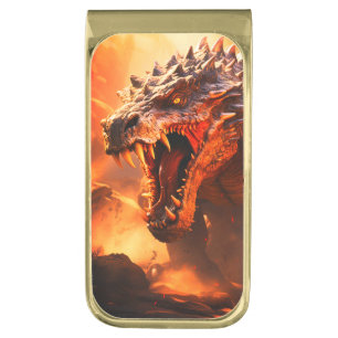 Monster Gold Finish Money Clip