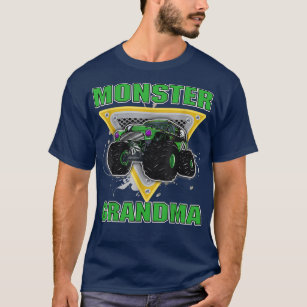 Monster GrandMa Monster Truck Are My Jam Grandmoth T-Shirt