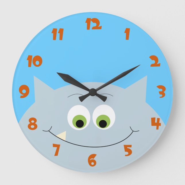 Monster Hello Clock (Front)