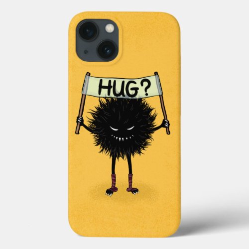 Monster Hug Cute Evil Character iPhone 13 Case
