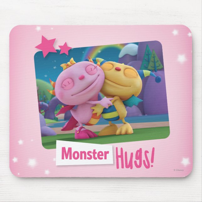 Monster Hugs! Mouse Pad (Front)