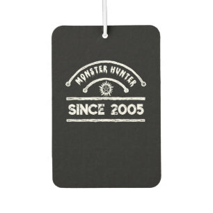 Monster Hunter Sigil Distressed Typography Air Freshener