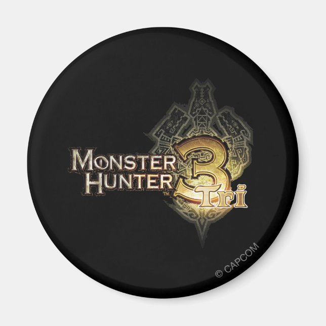 Monster Hunter Tri logo Magnet (Front)
