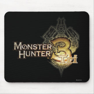 Monster Hunter Tri logo Mouse Pad