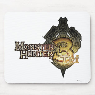 Monster Hunter Tri logo Mouse Pad