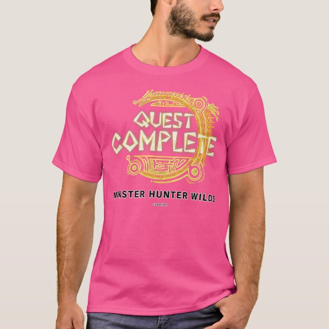 Monster Hunter Wilds Quest Complete T-Shirt (Front)