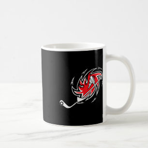 Monster Hurricane Storm Hockey Logo Coffee Mug