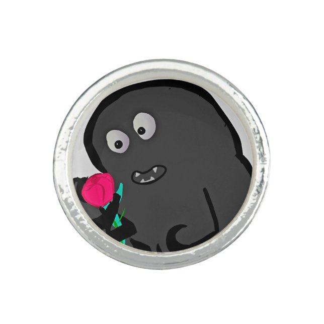 Monster in Awe Ring (Front)