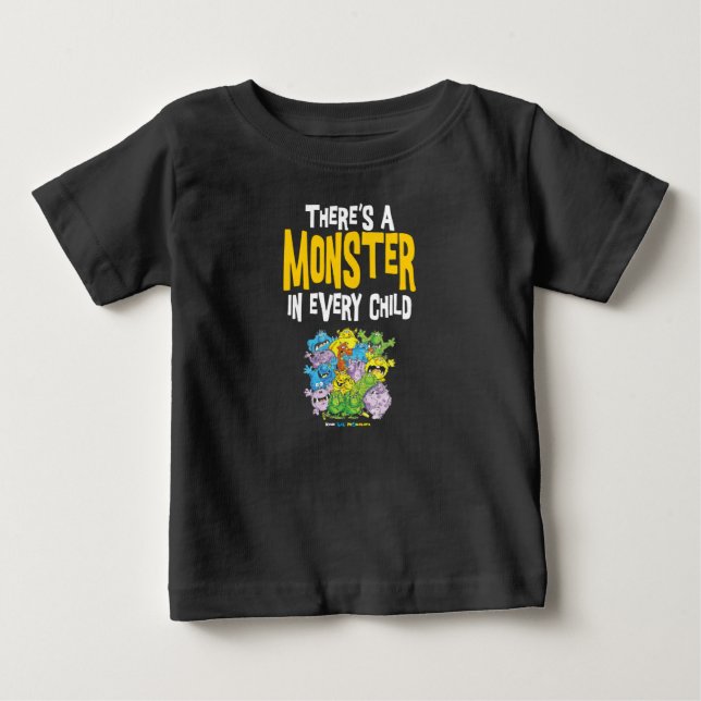 Monster in every Baby! Baby T-Shirt (Front)
