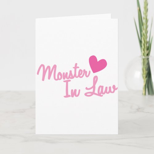 monster in law card