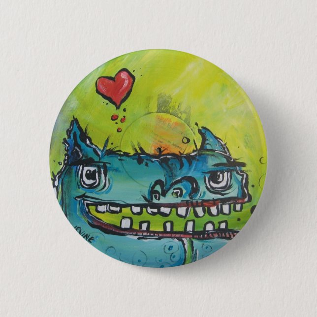 Monster in Love 2 Button (Front)