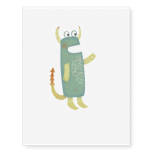 Monster Jack Temporary Tattoos
