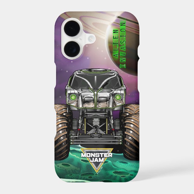Monster Jam Alien Invasion Case-Mate iPhone Case (Back)