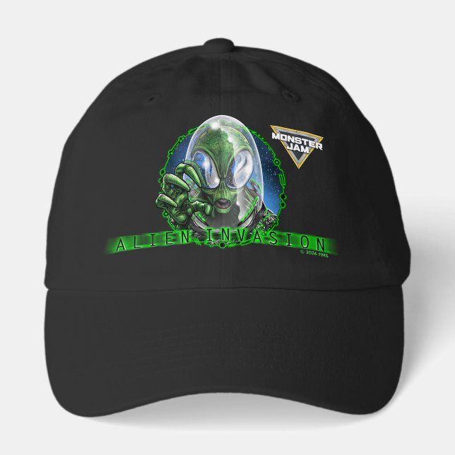 Monster Jam Alien Invasion Icon Hat (Front)