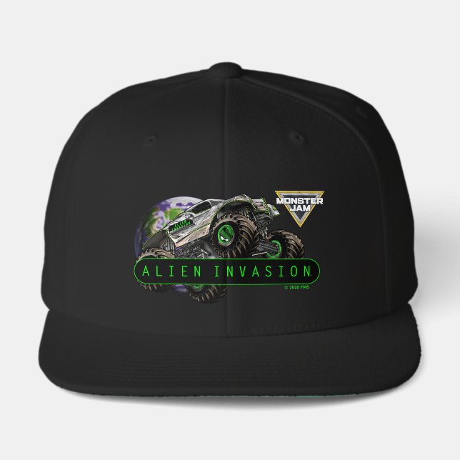 Monster Jam Alien Invasion & Logo Visor (Front)