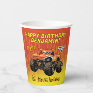Monster Jam - El Toro Loco Birthday Paper Cups
