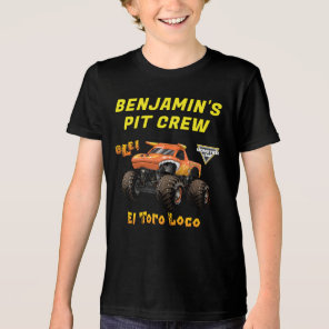 Monster Jam - El Toro Loco Birthday Pit Crew Tri-Blend Shirt