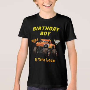 Monster Jam - El Toro Loco Birthday Tri-Blend Shirt