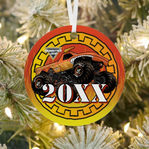 Monster Jam El Toro Loco Metal Ornament