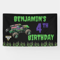 Monster Jam Grave Digger Birthday