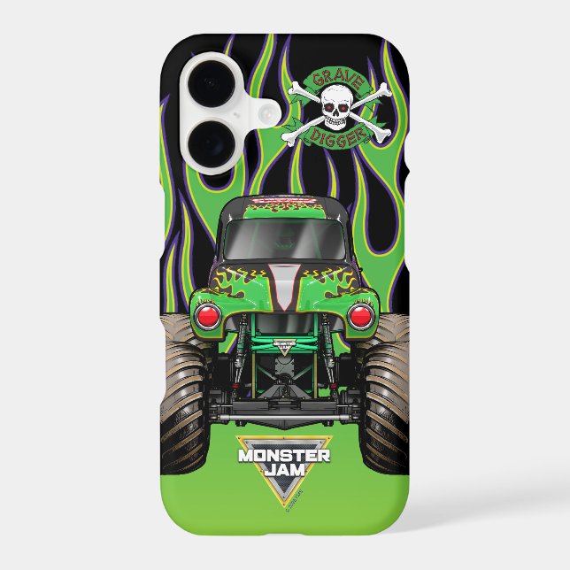 Monster Jam Grave Digger Case-Mate iPhone Case (Back)