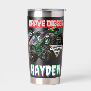 Monster Jam Grave Digger Insulated Tumbler