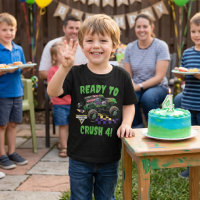 Monster Jam Grave Digger Ready to Crush Birthday