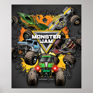 Monster Jam Group Poster