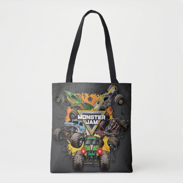 Monster Jam Group Tote Bag (Front)