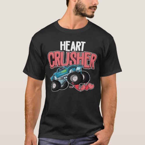 monster jam heart crusher T_Shirt