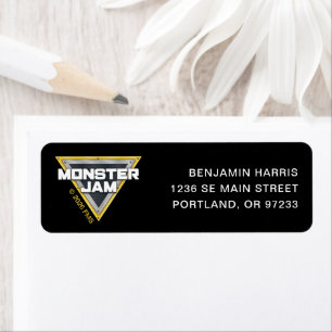 Monster Jam Logo Label